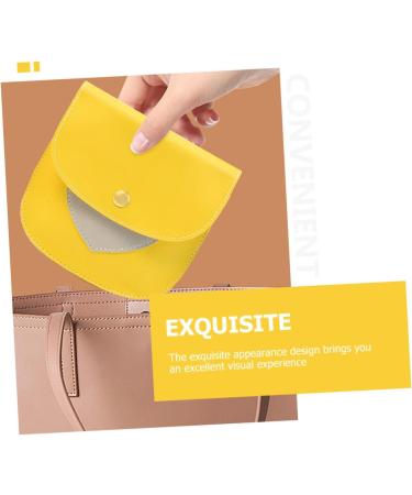 Leather Period Bag Purse Holder for Menstrual Pads and Lipstick - Compact and Reusable - 1 Count - Buy Online on GoSupps.com