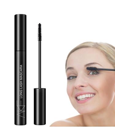 Waterproof Mascara Sweat Resistant Non-Greasy Primer Mascara Longwearing - Beauty Products for Home Dating Gathering Traveling Working Slim Makeup 01# Black