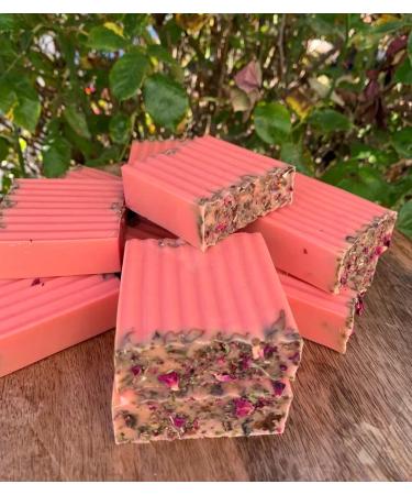 Erzulie Freda Yoni Love Soap - Feminine Wash for Attraction & Abundance | PH Balanced Yoni Detox Bar with Rose Ylang Ylang Jasmine & Apple Cider Vinegar - Buy Online on GoSupps.com