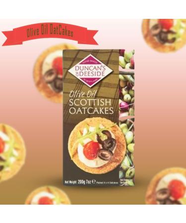 Duncan's Deeside Shortbread OatCake Box Pick N Mix - Create Custom OatCakes Combo with 6 Flavours | Family Recipe All Butter Chocolate Chip Olive Oil Wheat Free-Recipe - Pack of 5 X 200g - Buy Online on GoSupps.com