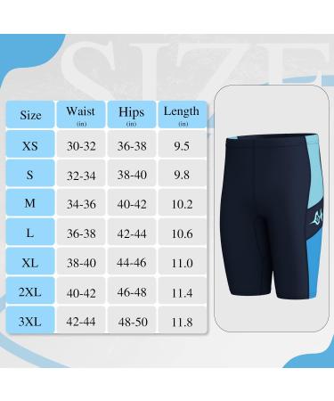 GoldFin Men Neoprene Wetsuit Shorts 3mm Navy Large | Ideal for Water Sports - Buy Online on GoSupps.com