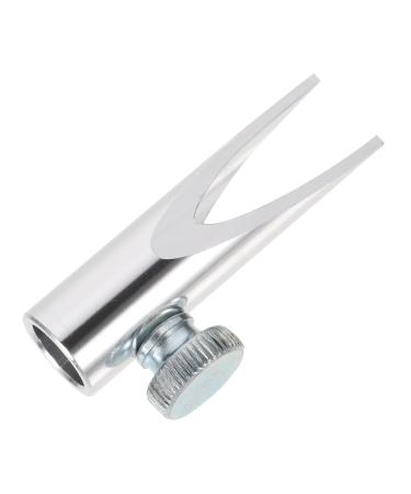 FRCOLOR Eyebrow Sharpening Tool Portable Pencil Sharpener Pencil Sharpeners Dual Sharpener for Eyeliner Pencil Eyebrow Sharpener Eyebrow Pen Metal Pencils Sharpeners Aluminum Alloy Silver 4.5x2cm