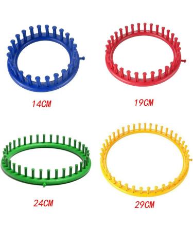 Round Knitting Looms Set - DIY Home Craft Tool for Hats, Scarves, Sweaters, and More - Buy Online on GoSupps.com