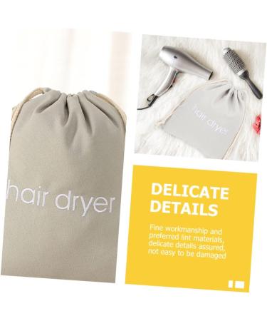 Ipetboom 4pcs Hair Dryer Storage Bag Storage Bags Toiletry Bag for Travel Hair Dryer Carrying Bags Drawstring - Buy Online on GoSupps.com