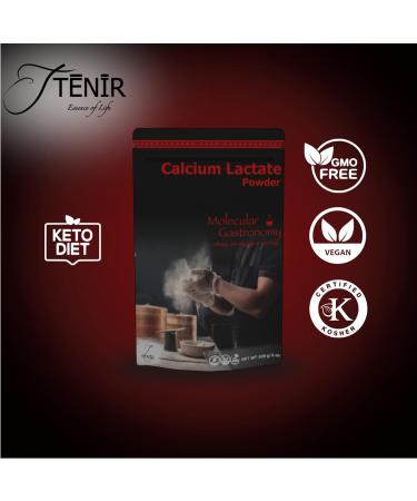 Calcium Lactate Powder | Food Grade, Non-GMO, Vegan | OU Kosher Certified | Molecular Gastronomy Support | 4 Ounce - Buy Online on GoSupps.com