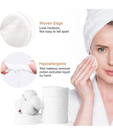 Eyxformula Cotton Rounds - 200 Hypoallergenic Lint-Free Makeup Remover Pads - Buy Online on GoSupps.com