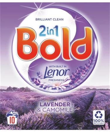 Bold 2in1 Washing Powder Lavender & Camomile 10 Washes