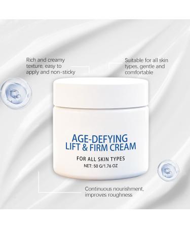 rabuu Firming Face Cream For Sculpted Jawline Lightweight Hydration Non-Greasy Daily Moisturizer Revitalizes Skin - Buy Online on GoSupps.com