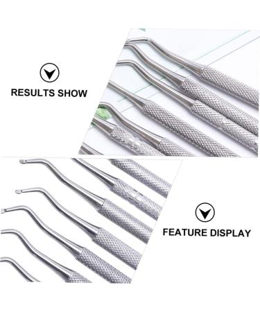 Beavorty 1 Set Manicure tools reverse curved fine tip cuticle tool metal nail pusher cuticle spoon cuticle stick pusher manicure nail trimmer dead skin remover Stainless steel Shaper major - Buy Online on GoSupps.com