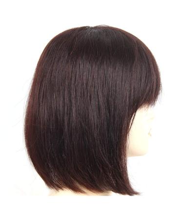 Human Hair Toupee for Women - Wavy Hairpiece for Thinning & White Hair 13x13cm 30cm Dark Brown - Shop Now! - Buy Online on GoSupps.com