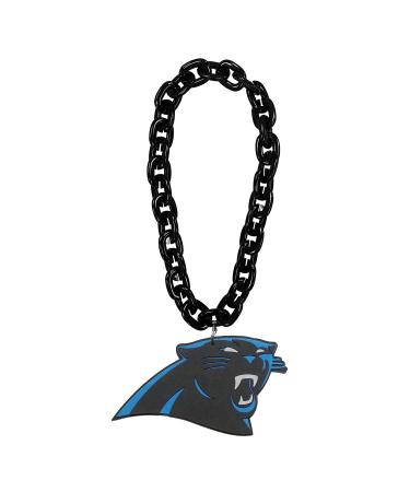 Aminco NFL Carolina Panthers Team Fan Necklace Black