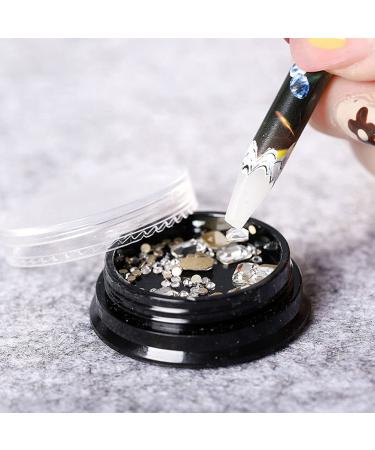 10pcs Rhinestone Picker Pen Set - Nail Dotting & Wax Pen for Manicure | Self-Adhesive Nail Art Tools - International Shipping - Buy Online on GoSupps.com