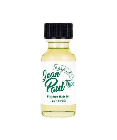 Well's Oil Perfume Oil - Inspired by Jean. P | Notes of Amber & Vanilla | Long-Lasting | Paraben-Free (0.5 Fl Oz / 15 ml) Jean Paul