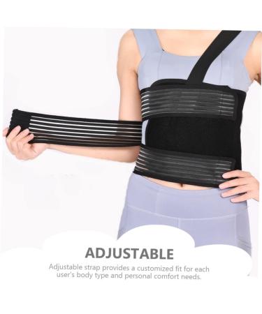 Buy Gatuida Rib Fracture Fixation Belt - Sternum Support Brace for Men & Women - Elastic Shoulder Strap Chest Protector - Buy Online on GoSupps.com
