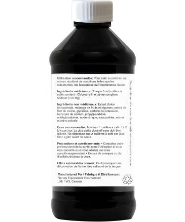 Maxion Liquid Chlorophyll Concentrate to Cleanse and Detoxify your Body Natural Body Deodorant Peppermint Flavor 110ml - Buy Online on GoSupps.com