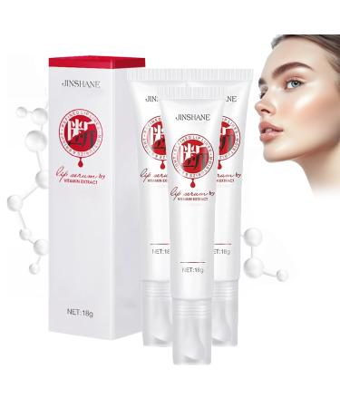 JINSHANE Lip Serum, 18g, JINSHANE Korean Lip Serum, JINSHANE Lip Lightener, JINSHANE Natural Moisturizing Lip Serum for Dark Lips, Anti-Cracked (3PC)