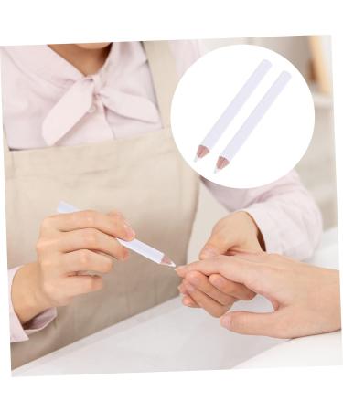 Housoutil 30pcs Absorb White Pencil Nail Gems Nail Point Pen Nail Tools White Nail Pen Whitening Pen Drilling - Buy Online on GoSupps.com