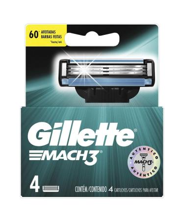 Gillette Mach3 Cargador 4Un