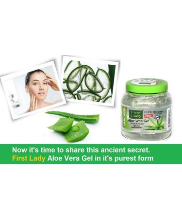 First Lady Aloe Vera Gel 500ml - Skin & Hair Care with Aloevera Extracts - Buy Online on GoSupps.com