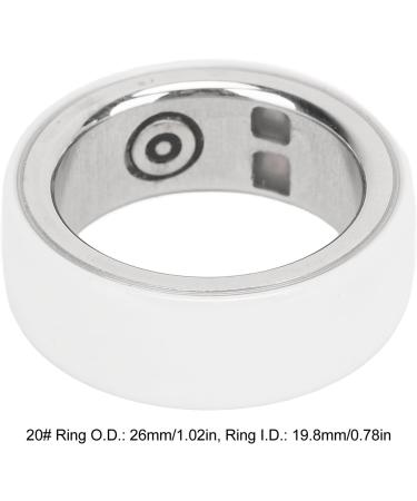 Sleep Monitor Ring Waterproof Portable Sleep Quality Detection Smart Health Ring 23mah for Gym (16#)(22# 22#)(20# 20#) 20# 20# - Buy Online on GoSupps.com