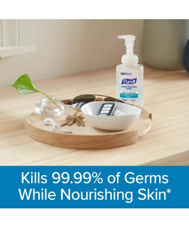 Purell Advanced Hand Sanitizer 2in1 Moisturizing Foam with Essential Oils 10 oz Pump (Pack of 3) - Buy Online on GoSupps.com