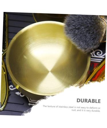 Buy Angoily 304 Stainless Steel Shaving Foam Shell Bowl - Snailing Cup for Cream & Soap - International Shipping Available - Buy Online on GoSupps.com