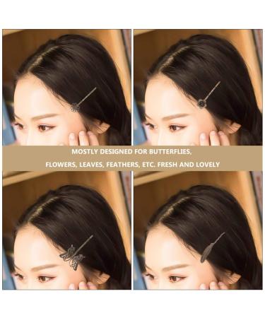 Shop Minkissy 24-Piece Vintage Bobby Pins Set - Retro Leaf & Butterfly Hair Accessories for Women & Girls - Worldwide Shipping - Buy Online on GoSupps.com