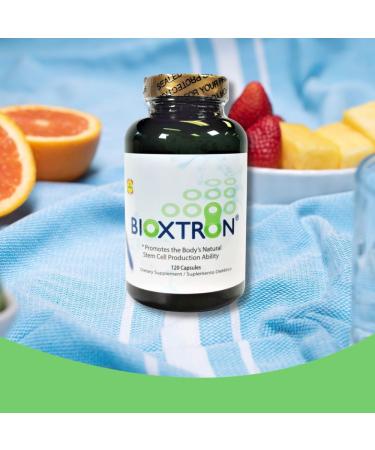 Bioxtron Natural AFA Stem Cell Supplement - Joint Support & Muscle Pain - Immune System Support - Natural Blue Green Algae Spirulina - 120 Caps - Buy Online on GoSupps.com