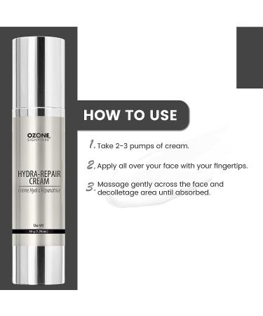 PUB Hydra Repair Cream | Best Face Moisturizer for Men & Women | Paraben & Chemical Free | Perfect for Dry Skin | Glowing & Hydrated Skin | 50 Gm - Buy Online on GoSupps.com