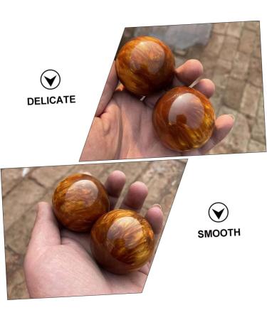 Plafope 2-Piece Health Ball Set - Round Fitness & Hand Massage Tools | Decorative Harz Fitness Balls - Buy Online on GoSupps.com