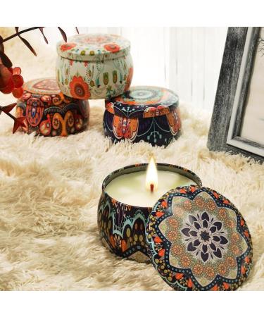 12 Retro Fragrance Candles Gift Set for Women - Aromatherapy Set with 360 Hours Burn Time | Perfect for Christmas Birthdays & Valentine's Day - Buy Online on GoSupps.com