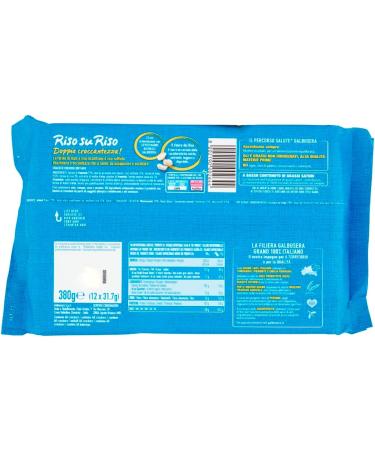  Italian Gourmet E.R. Galbusera RisosuRiso Doppia Croccantezza Crackers with Italian Puffed Rice 380g + Italian Gourmet Pulpa 400g - Buy Online on GoSupps.com