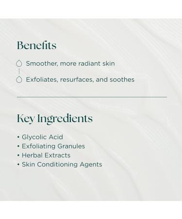 Marini SkinSolutions Bioglycolic Body Scrub - Glycolic Acid Exfoliator to Exfoliate Resurface Polish and Smooth Skin on Arms Legs and Back - Cruelty Free - Made in the USA - 6 fl oz - Buy Online on GoSupps.com