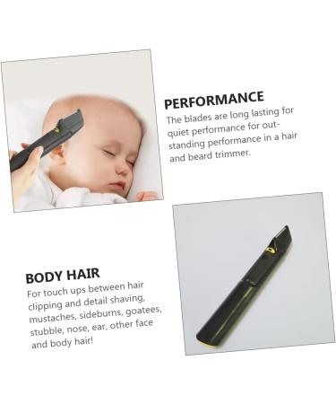 Amosfun 1 Set Clipper Mens Shaving Razors Electric Beard Trimmer manscape Trimmer for Men Electric Beard Men Grooming Body Removal Electric Barber Clippers Miss abs - Buy Online on GoSupps.com