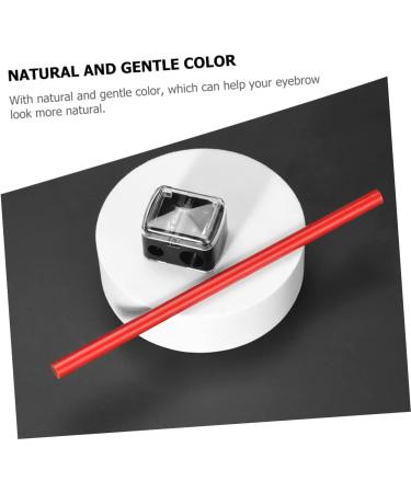 Beavorty 1 Set Eyebrow Pencil Waterproof Black Eyeliner Pencil Sharpener Tattoos Positioning Pen Gel Pen Miss 1 count (Pack of 1) Red - Buy Online on GoSupps.com
