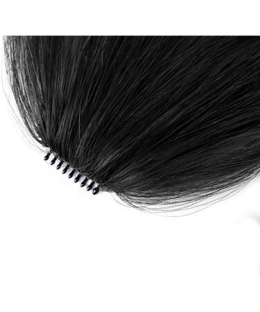 Bangs Hair Clip Air Bangs Fringe Clip in Bangs Real Human Hair Brown Fake Bangs Hair Wispy Bangs Clip in Hair Extensions for Women Girls Daily Wear (Gray Gold) - Buy Online on GoSupps.com