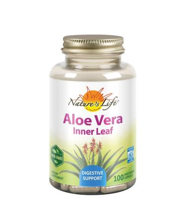 Nature's Herbs Aloe Vera Inner Leaf 100 Vegetarian Capsules