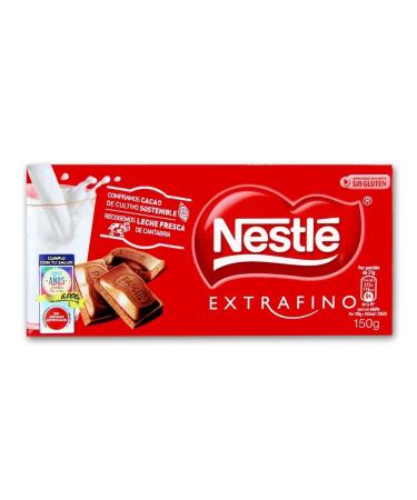 Nestl Chocolate Bar with Nestle Extra Fine Milk 125g