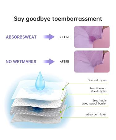 Empal Armpit Sweat Pads - 40 Invisible & Comfortable One-Way Protection for Men & Women - Ultimate Forearm Sweat Solution - Buy Online on GoSupps.com