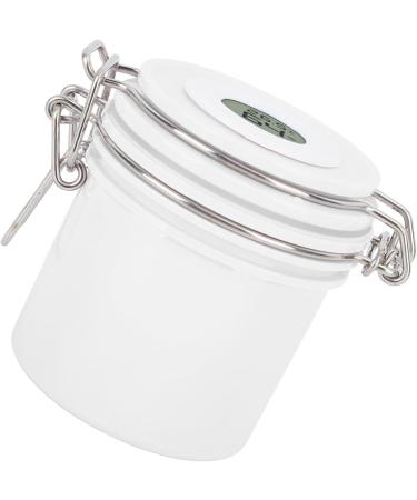 Shanrya Eyelash Glue Storage Jar Temperature Humidity Display Eyelash Glue Storage Tank 200ml Ctivated Carbon Large Capacity for Eyelash Nail Lovers (White) - Buy Online on GoSupps.com