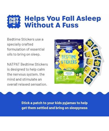 Twin Pack of NATPAT Stickers - 48 Sleepy Patch Sleep Promoting Stickers - 48 Total. - Buy Online on GoSupps.com