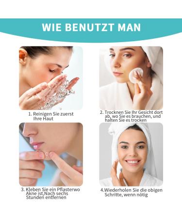 Day & Night 2-in-1 Waterproof Pimple Patches | Anti-Acne with Tea Tree Oil & Salicylic Acid | Thin Light Invisible | 300 Transparent Patches for Effective Acne Treatment - Buy Online on GoSupps.com