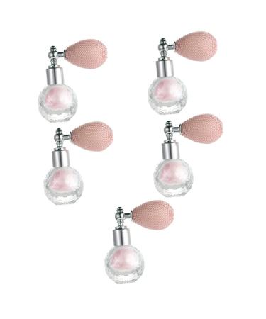 FOMIYES 5pcs High Gloss Dusting Sparkle Hair Spray Sparkle Powder Spray Glitter Powder Spray Pearlescent 7.5x7cmx5pcs Pinkx5pcs