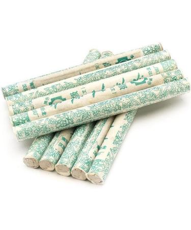 Handmade Moxibustion Sticks | 5-Year Purity Mugwort Rolls | 10 Pack for Body Massage - Buy Online on GoSupps.com