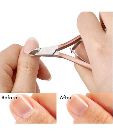 PSGS Professional Stainless Steel Cuticle Nail Nipper Clipper Nail Art Manicure Pedicure Care Trim Plier Cutter Beauty Nail Tools (Color : Style-1) - Buy Online on GoSupps.com