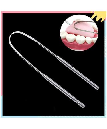 Stainless Steel Tongue Scraper Set - 2-Piece Oral Care Cleaner for Fresh Breath | Ship Internationally - Buy Online on GoSupps.com