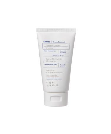 KORRES Greek Yoghurt Foaming Cream Cleanser 75ml