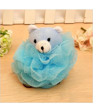 Bath Sponges for Adults Bath Sponge Mesh Pouf Bath Sponge Foam Loofah Sponge (Color : Blue) - Buy Online on GoSupps.com