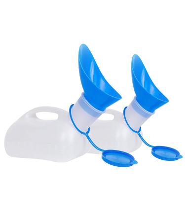 Male Urinal Bottle Unisex Female Urinal Portable Plastic Material Easy Grip Handle 1000ML