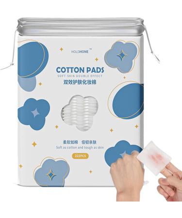 Cotton Pads For Makeup Removal - Skin-friendly Cotton Cosmetic Wipes Makeup Remover For Foundation Blush Concealer Lipsticks And Nail Polish Riastvy - Buy Online on GoSupps.com